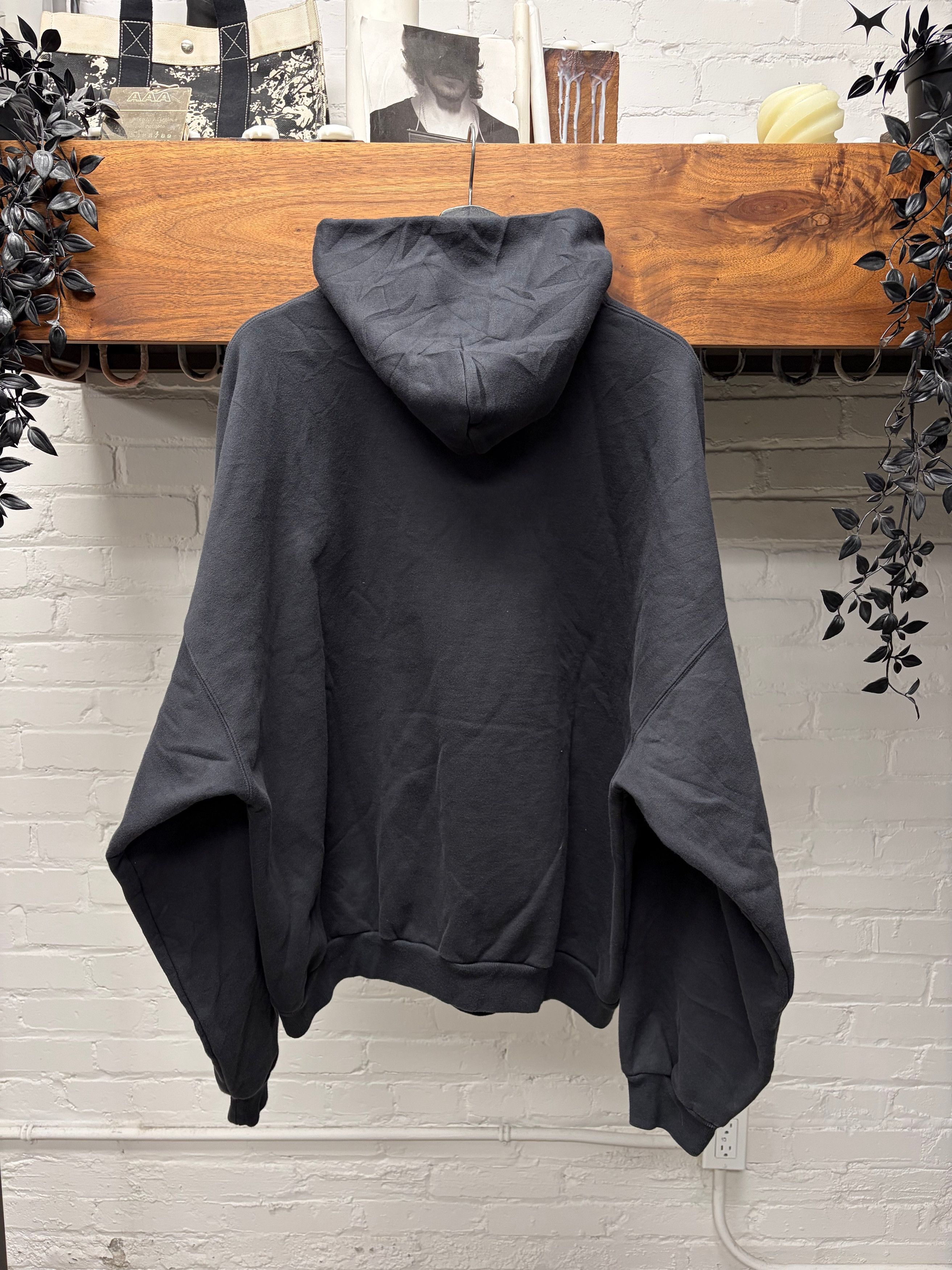 Balenciaga SS2025 Balenciaga ‘Keep Calm’ Parody Oversized Black Slogan Hoodie Size US S / EU 44-46 / 1 - 4 Thumbnail