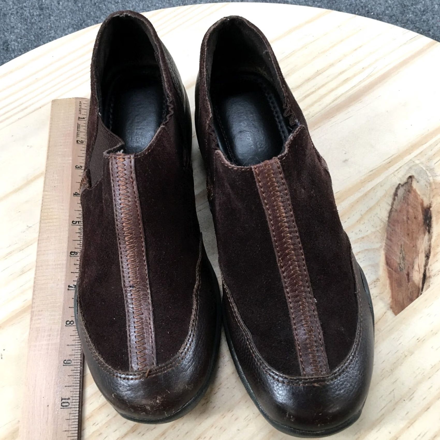 Naturalizer Naturalizer N5 Comfort Boots Fergus Bootie Brown Suede Slip On Womens 7 M Buckle? Size US 7 / IT 37 - 7 Thumbnail