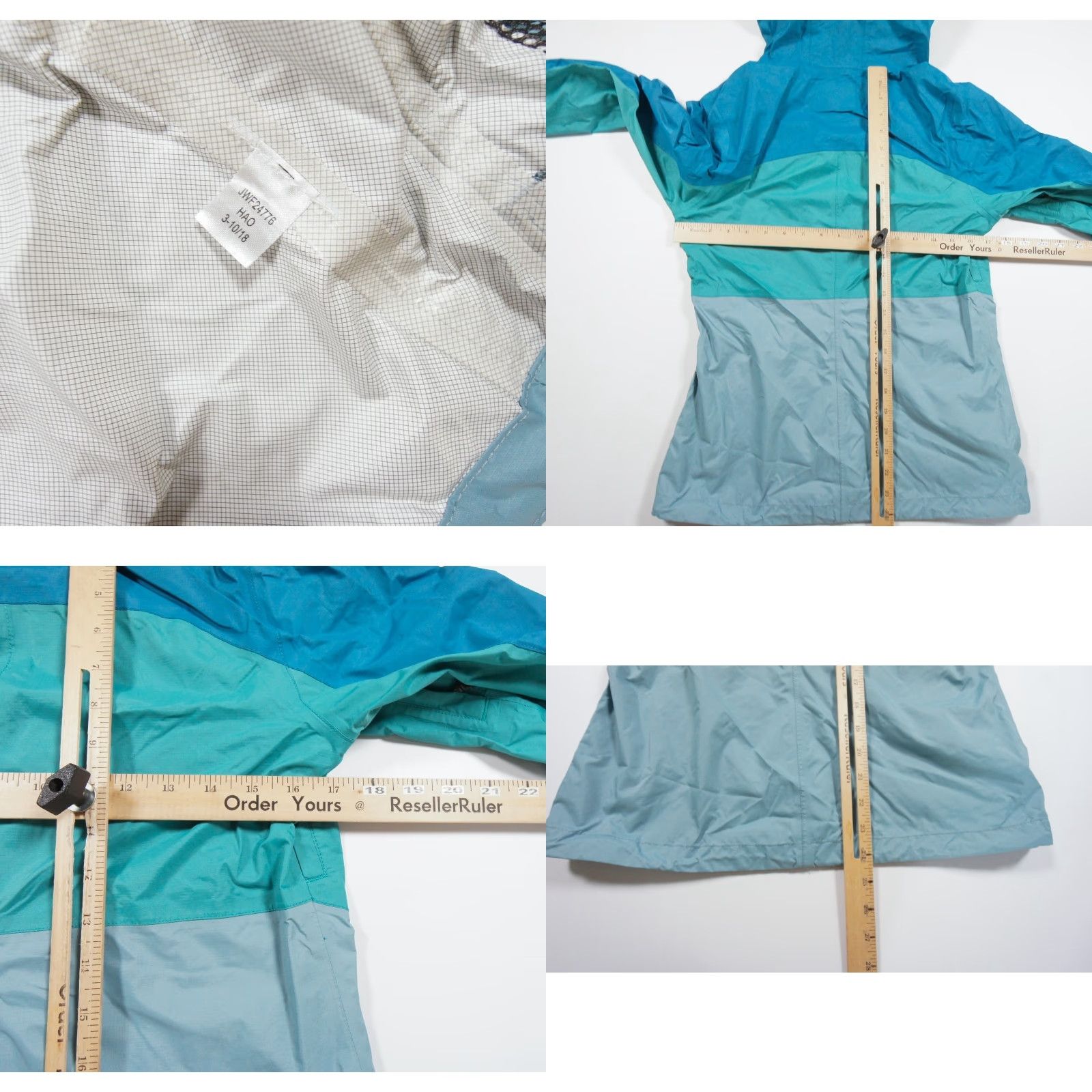 Merrell Merrell Windbreaker Jacket Womens XS Blue Full Zip Hooded Outdoor Sport Lightweight Water Resistant Regular Size XS Women Size XS / US 0-2 / IT 36-38 - 8 Thumbnail