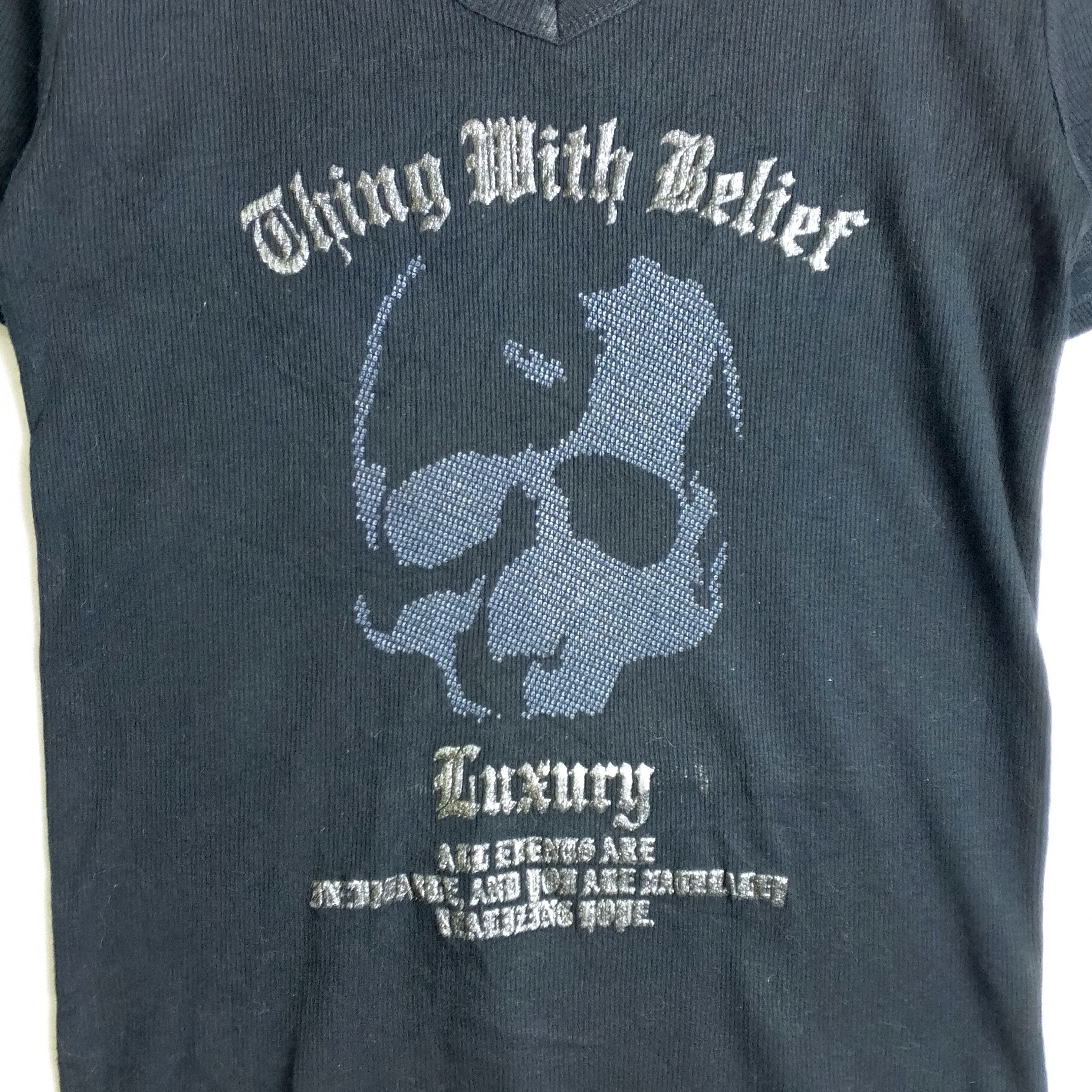 If Six Was Nine May Champ Crazy Big Skull Tee Size US S / EU 44-46 / 1 - 3 Thumbnail