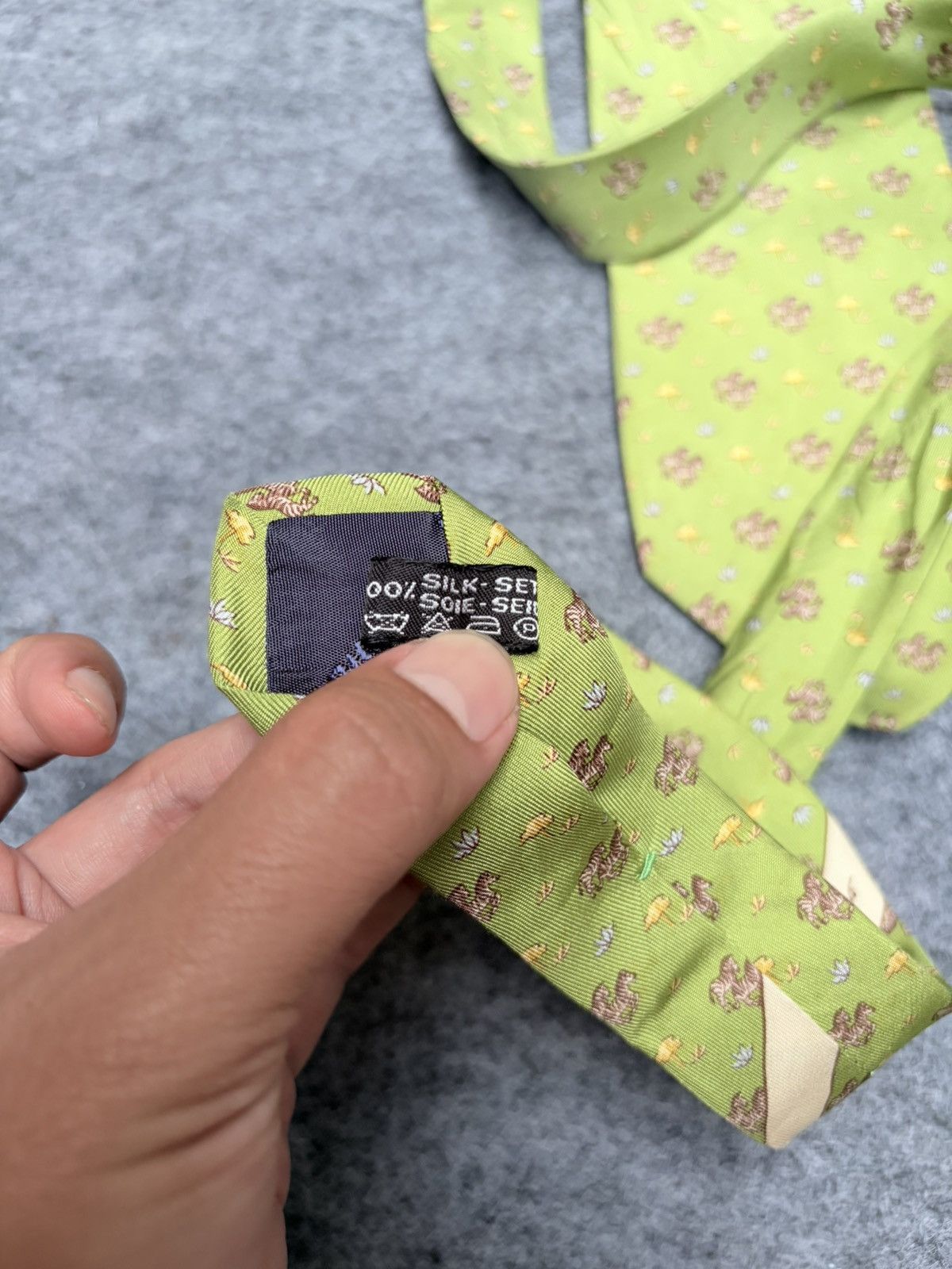 Salvatore Ferragamo Salvatore Ferragamo Horse Pattern Ties Size ONE SIZE - 4 Thumbnail