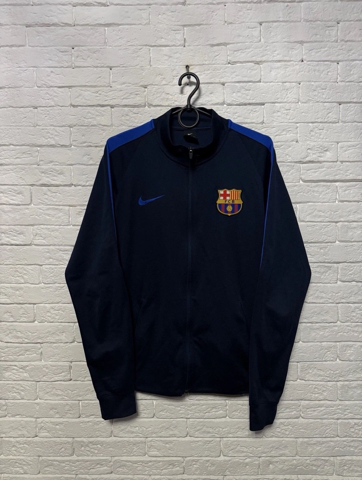 Nike Nike Barcelona Training Track Jacket Track Top Sz M Size US M / EU 48-50 / 2 - 1 Thumbnail