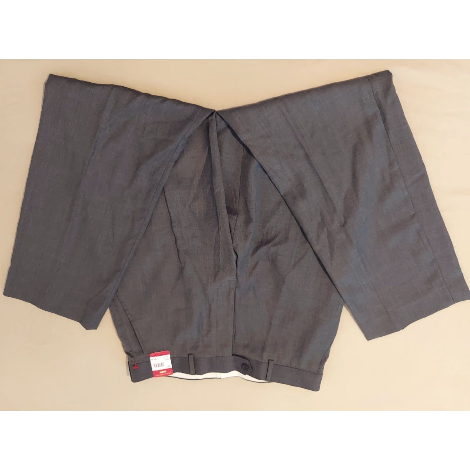 Vintage Louis Raphael New Dress Pants 36x34 Gray Chino Slack Trouser Mens Size US 36 / EU 52 - 4 Thumbnail