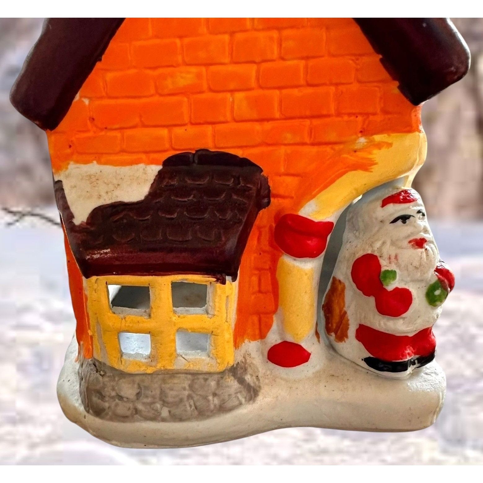 Handmade × Vintage VTG Gift Collection Tea Light House New English Village Corn Size ONE SIZE - 2 Thumbnail