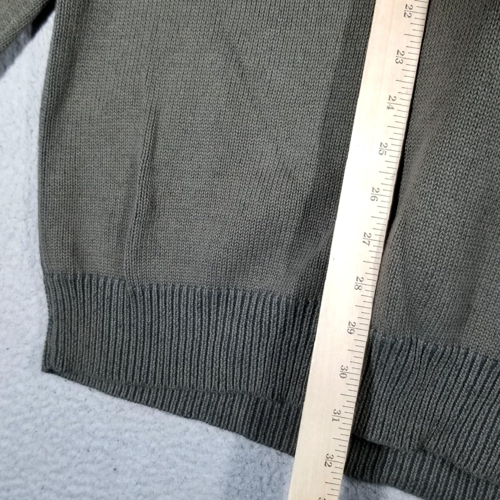 Eddie Bauer VINTAGE Eddie Bauer Sweater Men L Olive Green Crewneck Knit Pullover Ribbed Trim Knitwear 100% Cotton Pullover Size L Mens Size US L / EU 52-54 / 3 - 5 Thumbnail