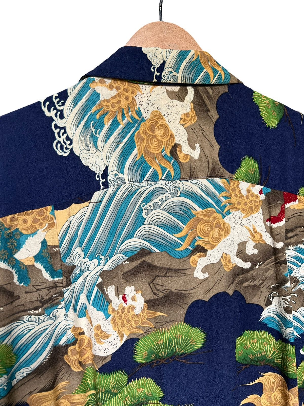 Sun Surf Vintage Oniwa Soto 🇯🇵 Rayon Crepe Hawaiian Shirt Size US M / EU 48-50 / 2 - 11 Thumbnail