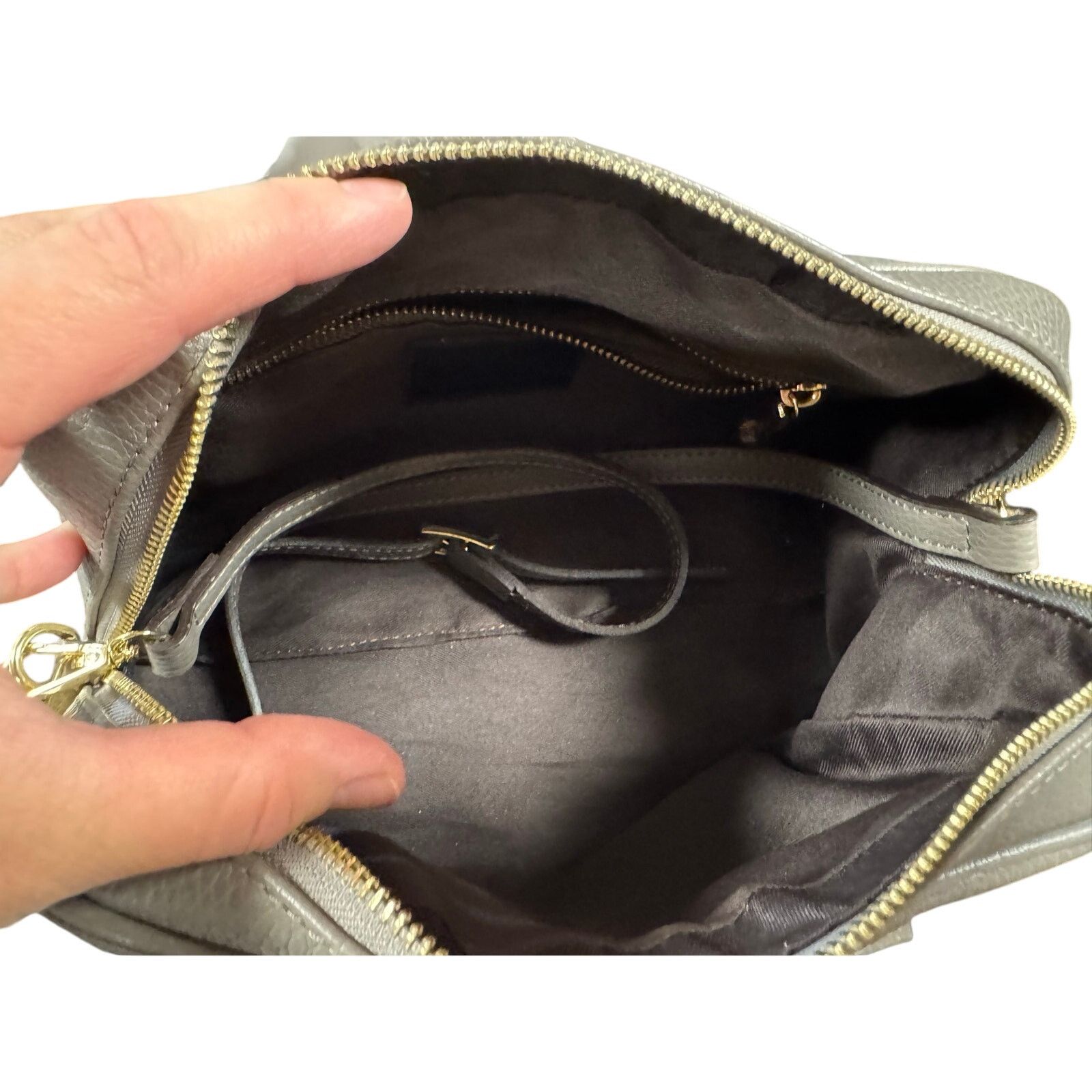 Other Class / Divina Firenze / Purse / Shoulder Bag / gray / EUC Size ONE SIZE - 5 Thumbnail