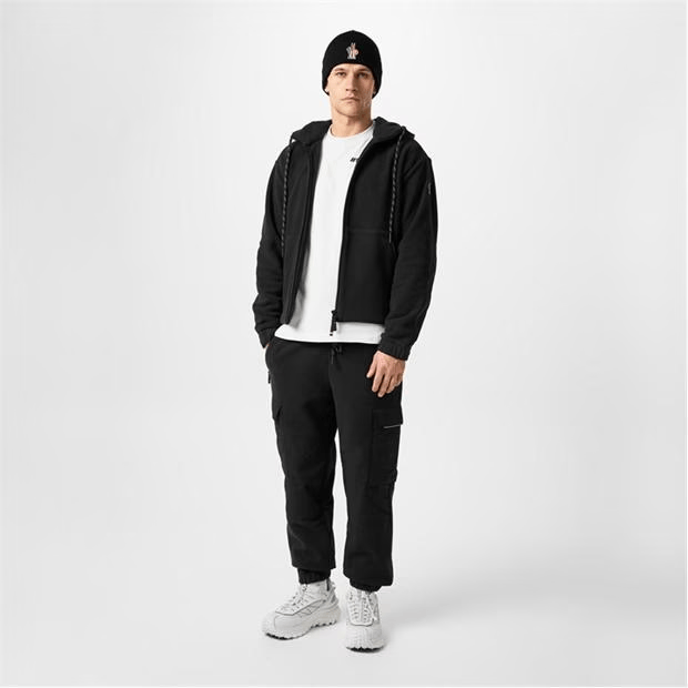 Moncler Hooded Zipped Cardigan Size US L / EU 52-54 / 3 - 4 Thumbnail