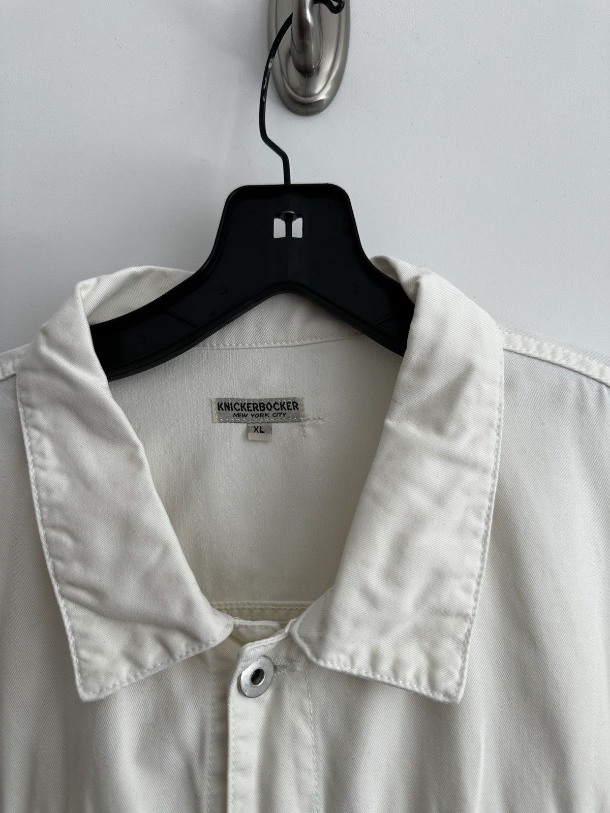 Knickerbocker Mfg Co Knickerbocker Denim Trucker Jacket - White Size US XL / EU 56 / 4 - 2 Thumbnail