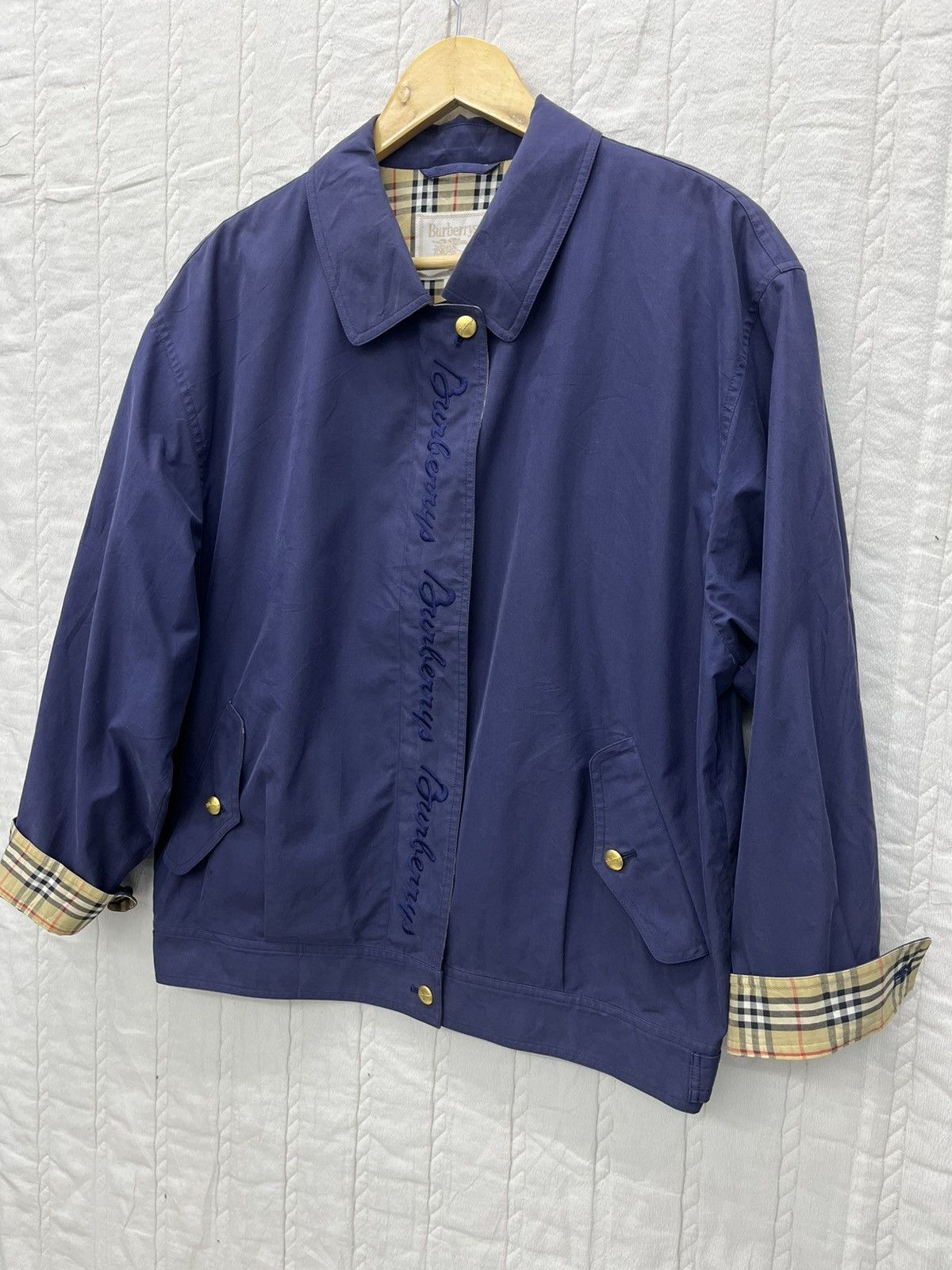 Burberry × Designer ARCHIVE🔥BURBERRY LINE NOVA CHECK JACKET Size US L / EU 52-54 / 3 - 4 Thumbnail
