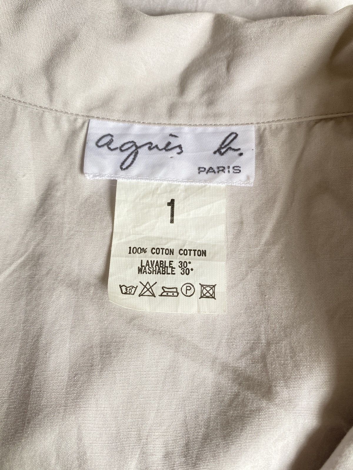 agnes b. agnes b. PARIS Gray Sleeveless Button Shirt Size XS / US 0-2 / IT 36-38 - 11 Thumbnail