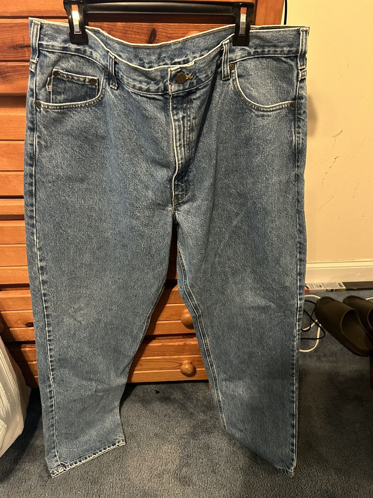 Carhartt × Vintage Carhartt Denim Jeans size 36 Size US 36 / EU 52 - 1 Thumbnail