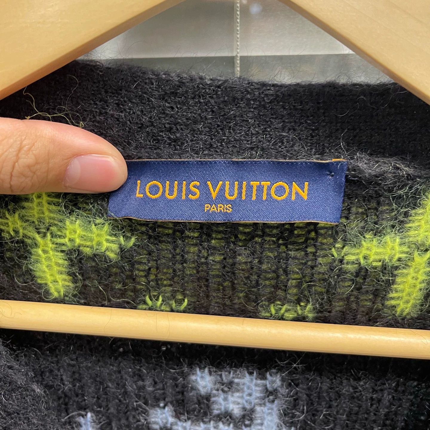 Louis Vuitton LV Mohair All Over Print Cardigan Size S New Size S / US 4 / IT 40 - 3 Thumbnail