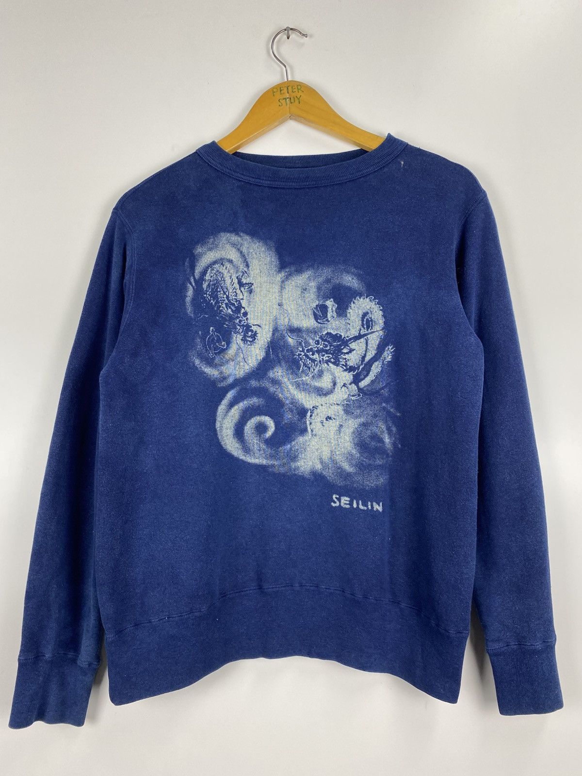 Blue Blue Japan × Indigo × Vintage Vintage Blue Blue Japan Dragon Logo Size US S / EU 44-46 / 1 - 3 Thumbnail