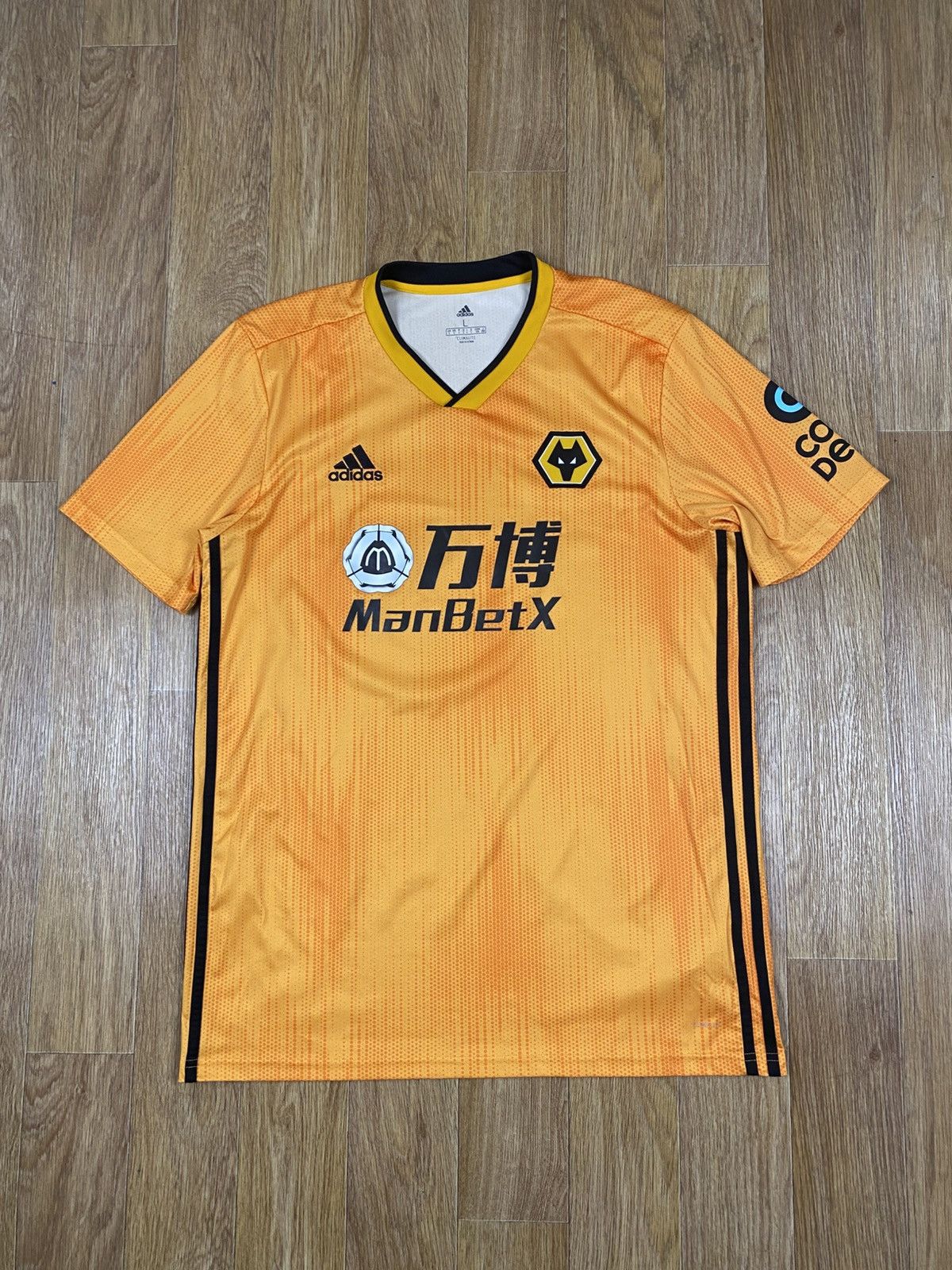 Adidas Wolverhampton 2019/20 Adidas Soccer Jersey Size: L Size US L / EU 52-54 / 3 - 1 Thumbnail