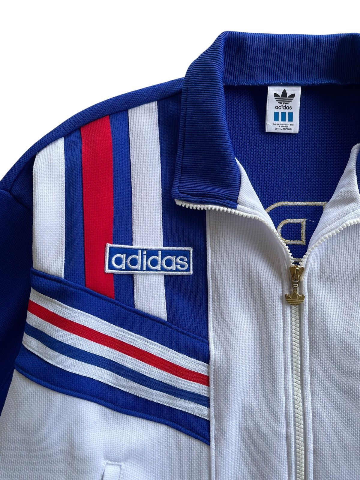 Vintage RARE 80s Adidas Descente Olympic Japan Tracktop Jacket Size US M / EU 48-50 / 2 - 6 Thumbnail