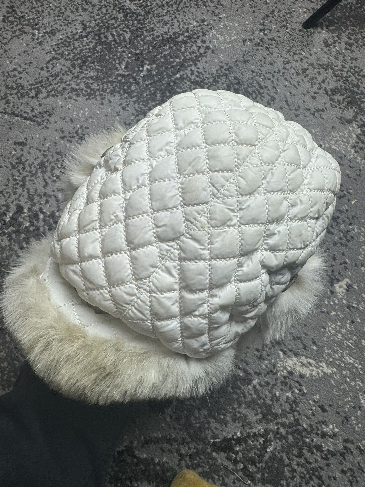 If Six Was Nine × Vintage Vintage Y2K Fuzzy Fur Opium Ushanka Avantgarde Hat Size ONE SIZE - 6 Thumbnail