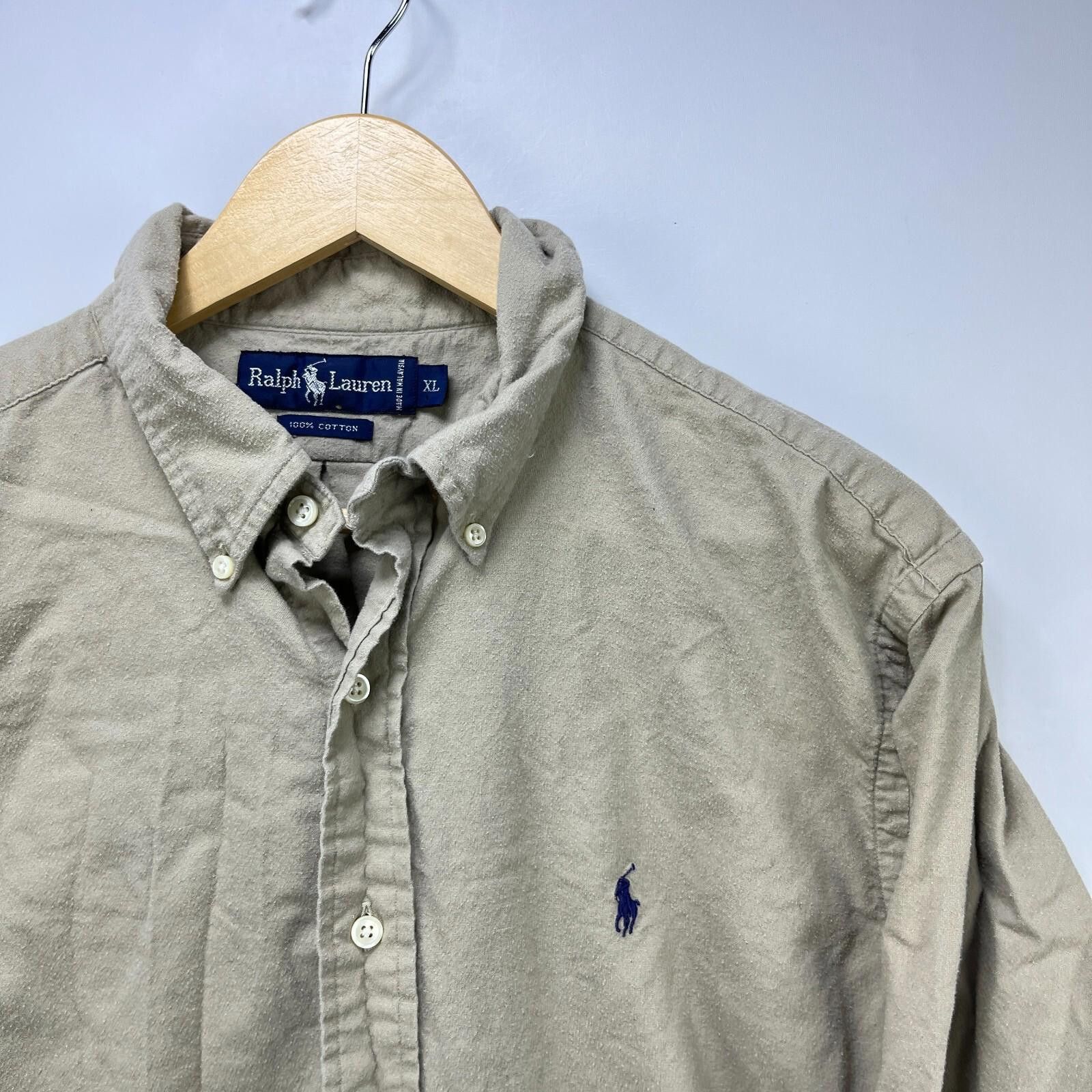 Polo Ralph Lauren Vintage 90s Polo Ralph Lauren Button-Up Shirt Pony Blake XL Size US XL / EU 56 / 4 - 3 Thumbnail