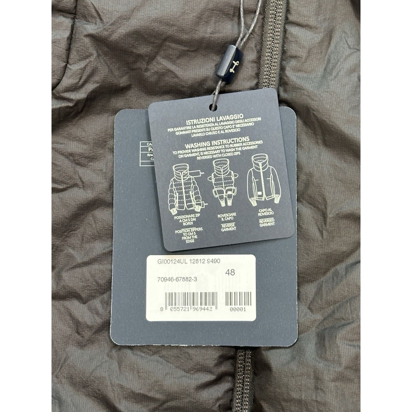 Herno HERNO LAMINAR JACKET IN TRANSLUCENT RIPSTOP $ SIZE 48 Size US M / EU 48-50 / 2 - 4 Thumbnail