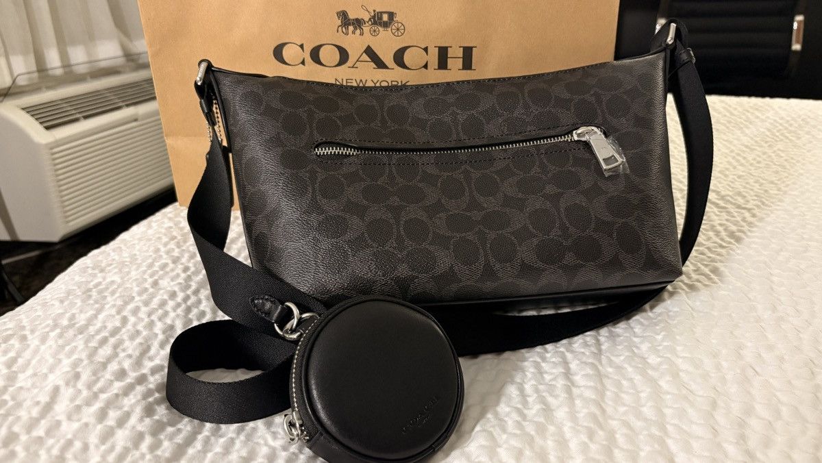 Other Coach Crossbody Bag/ Black Stripe Size ONE SIZE - 2 Thumbnail
