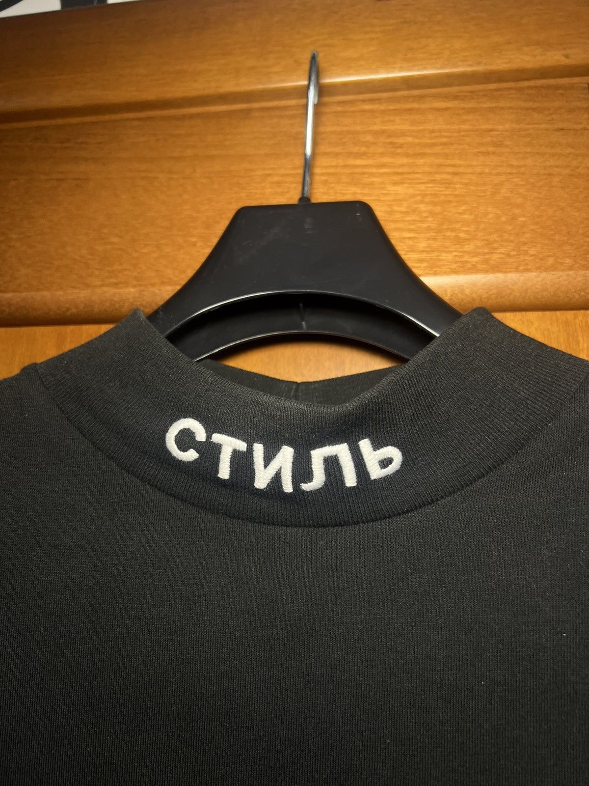 Heron Preston Offers🤝Heron Preston «Стиль» long sleeve with neck ✨ Size US L / EU 52-54 / 3 - 5 Thumbnail