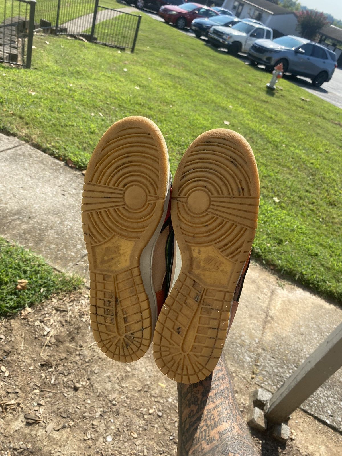 Jordan Brand Nike Dunk “Scrap” Lows Size US 11.5 / EU 44-45 - 4 Thumbnail