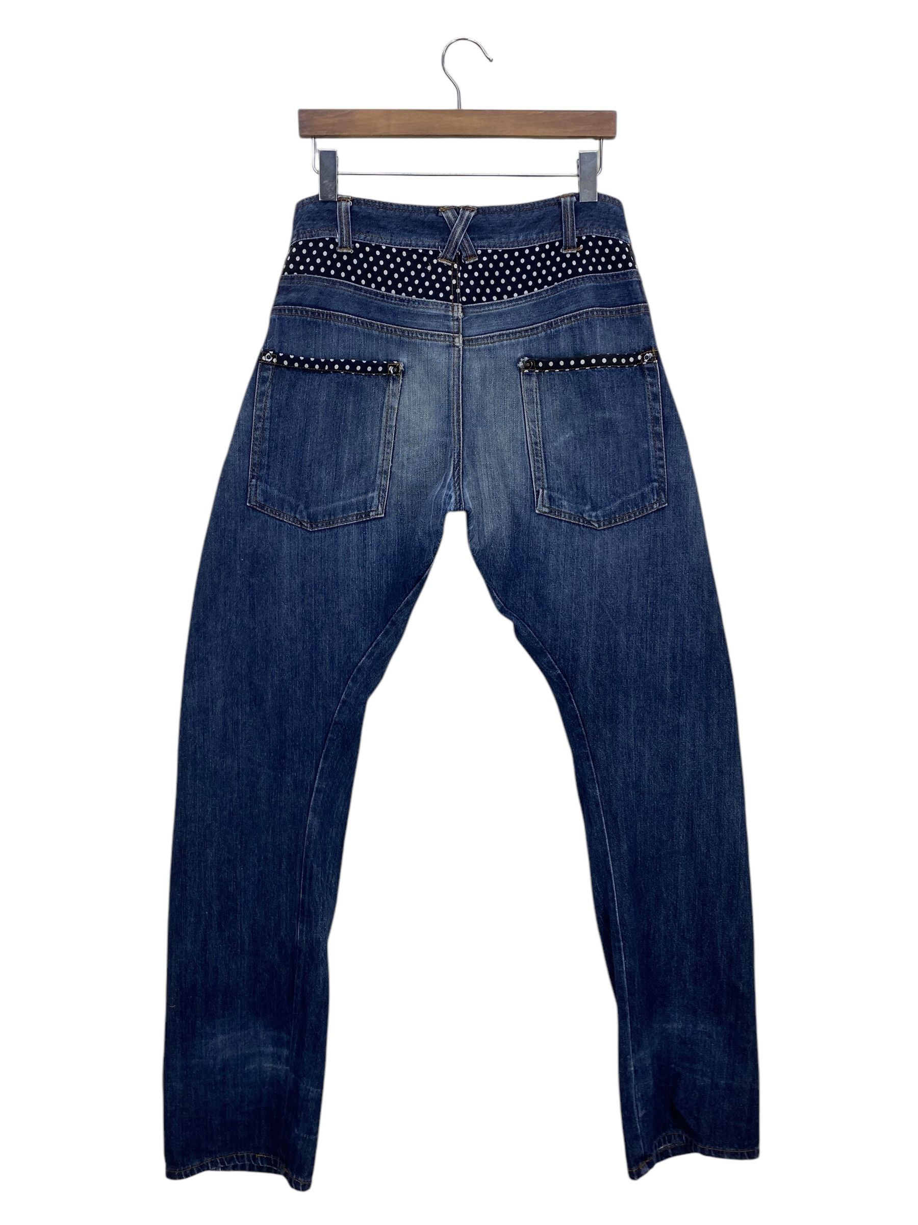 Japanese Brand Double Focus Handcrafted Light Wash Denim Size US 31 - 2 Thumbnail
