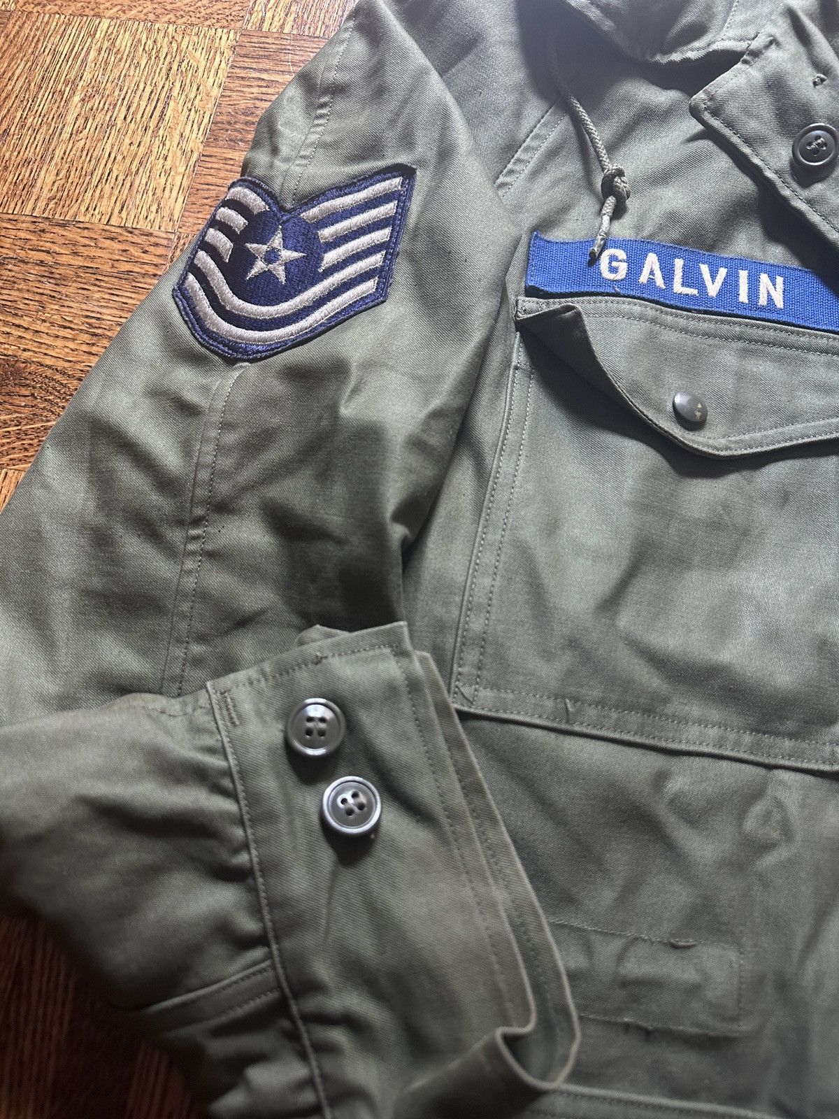 Vintage Vintage 60s US Air Force Field Jacket Size US S / EU 44-46 / 1 - 3 Thumbnail