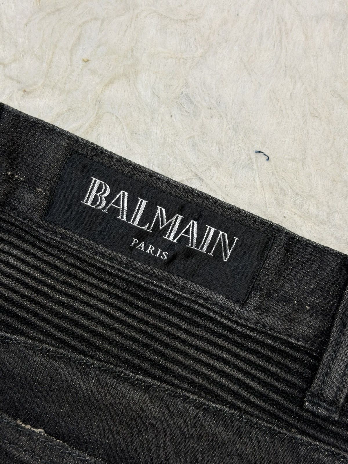 Balmain Balmain Paris biker’s jeans Size US 30 / EU 46 - 16 Thumbnail