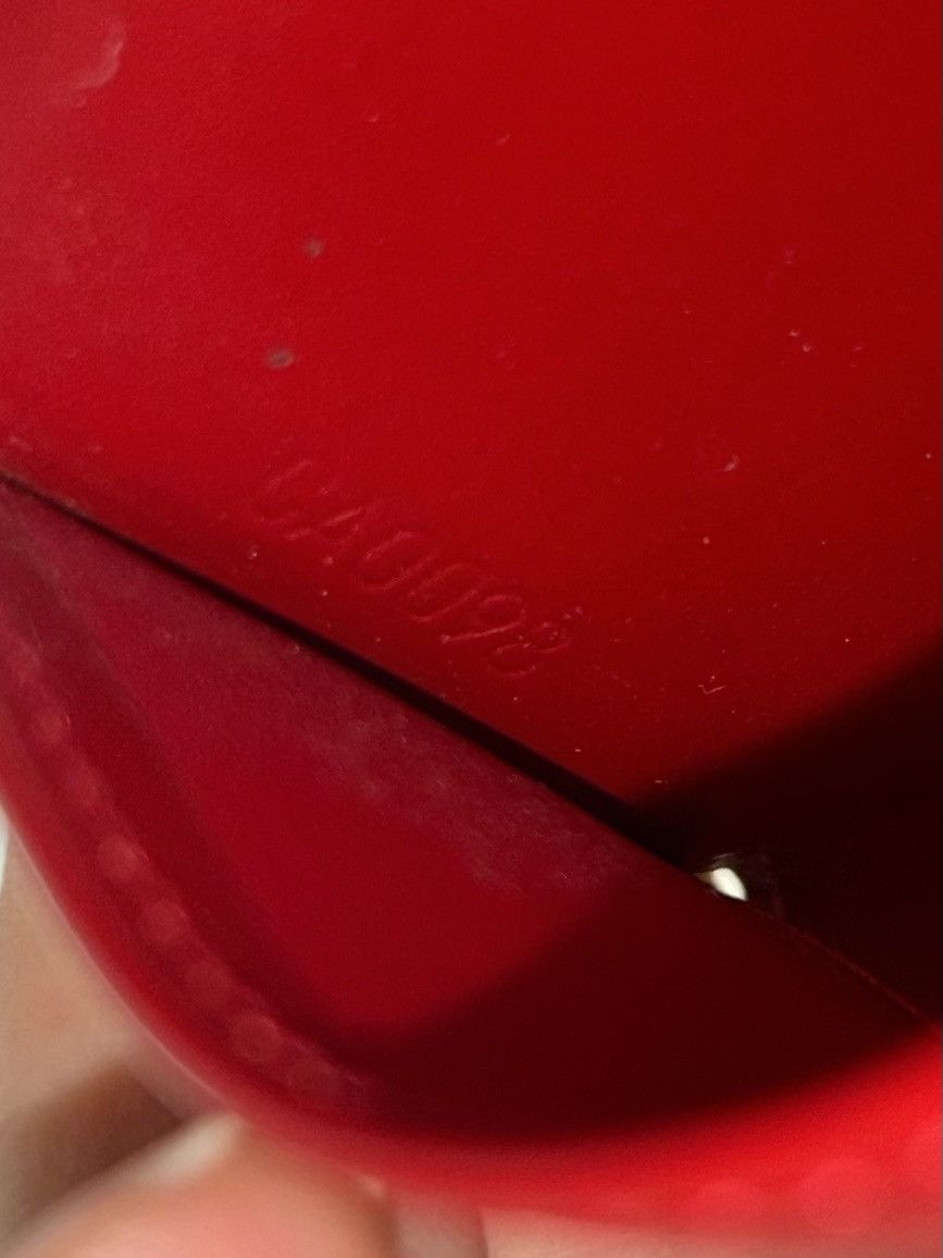 Louis Vuitton Louis Vuitton Red Vernis Leather Key Holder CA0098 Size ONE SIZE - 6 Thumbnail
