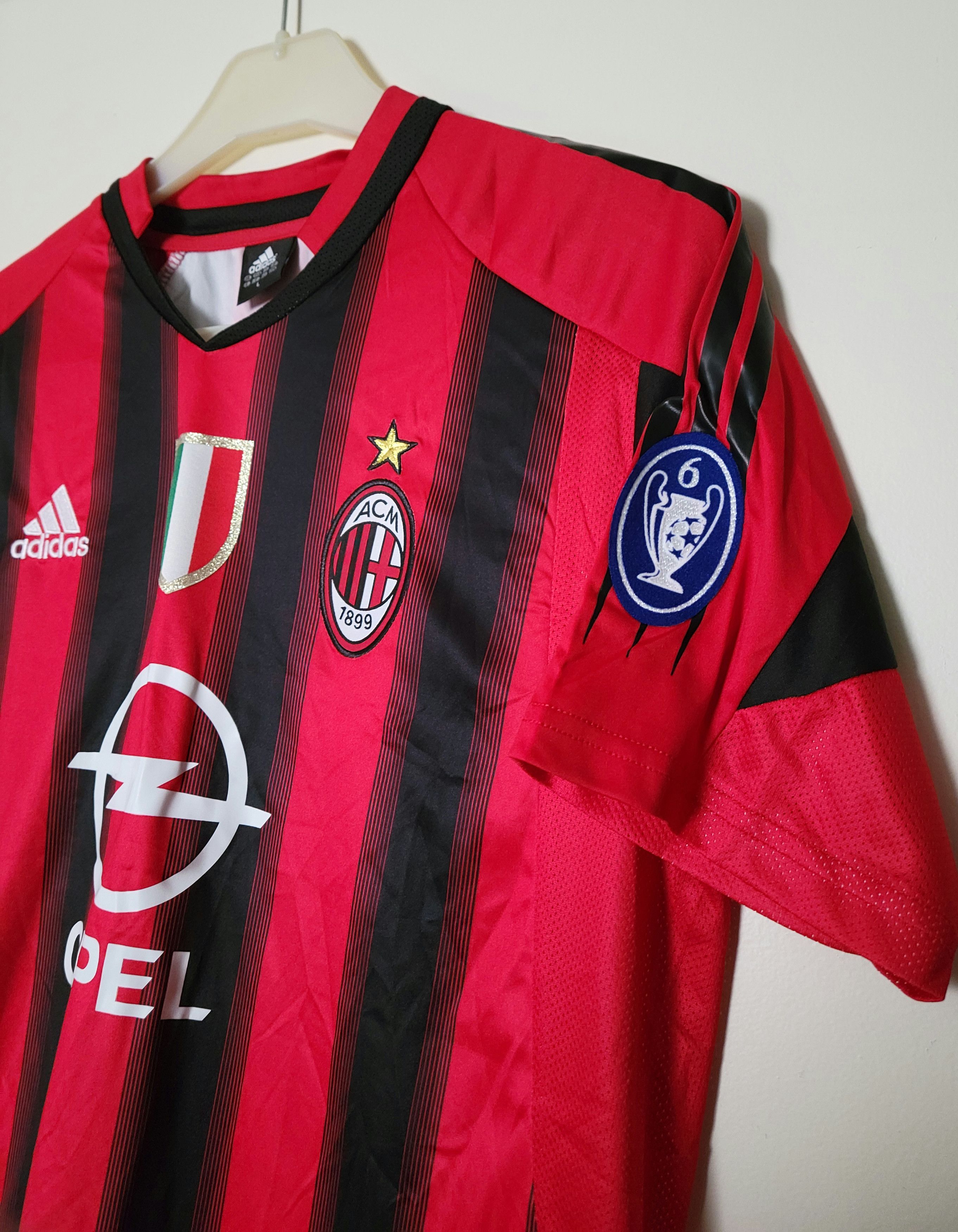 Other AC Milan 2004-2005 Crespo 11 Vintage Retro Football Jersey Size US L / EU 52-54 / 3 - 5 Thumbnail