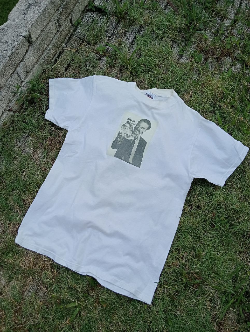 Vintage Vintage Trainspotting Begbie Tees - Size M Size US M / EU 48-50 / 2 - 2 Thumbnail
