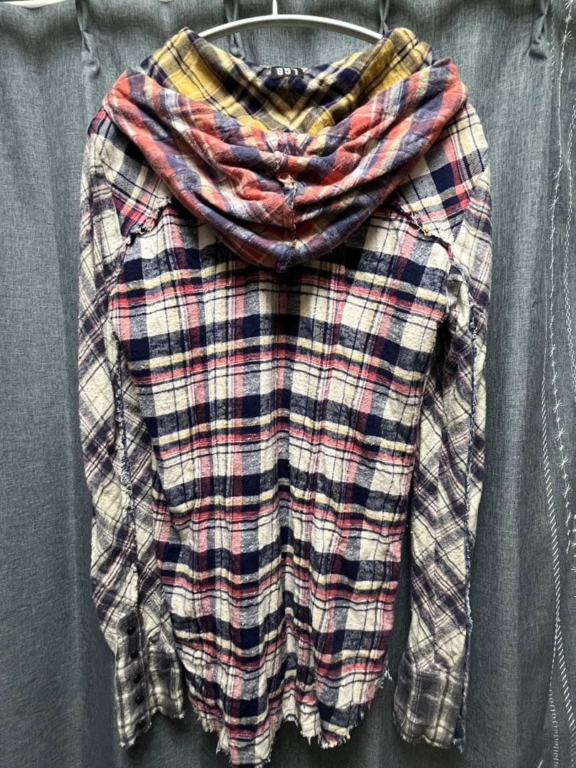 Le Grande Bleu (L.G.B.) LBG hooded flannel Size US S / EU 44-46 / 1 - 2 Thumbnail