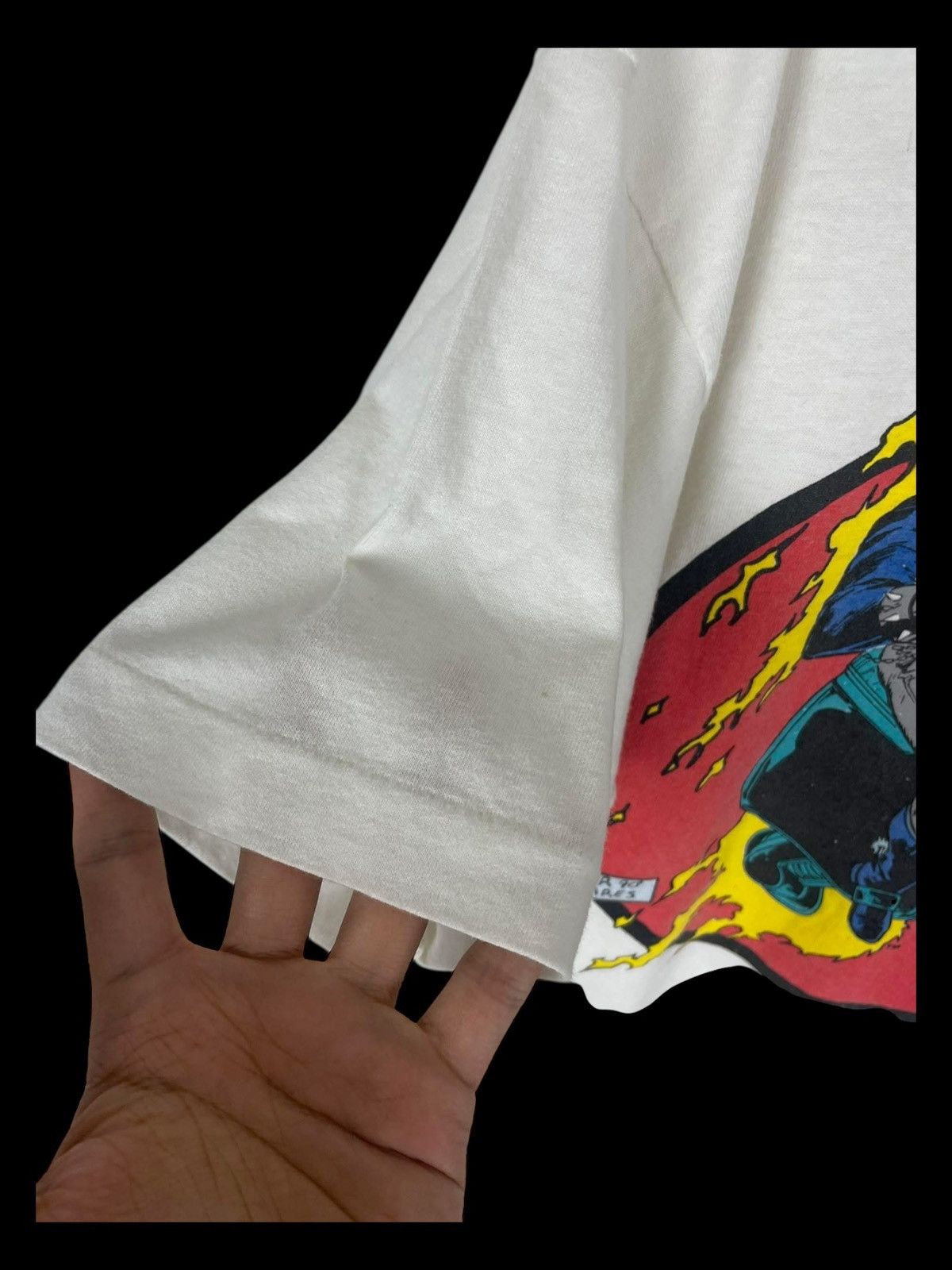 Star Of Hollywood Vintage 1990 Marvel Ghost Rider Tee Size US XL / EU 56 / 4 - 6 Thumbnail