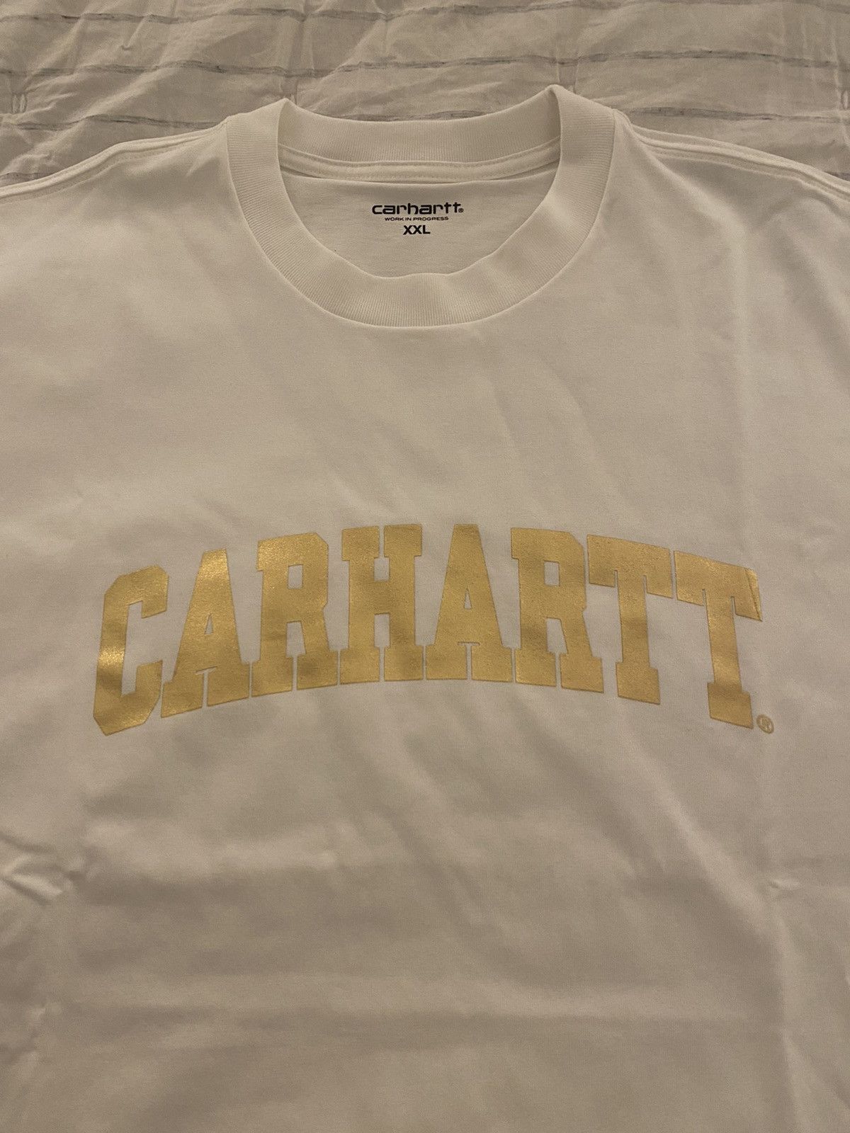 Carhartt Wip Carhartt WIP University T-shirt White XXL NWT Size US XXL / EU 58 / 5 - 5 Thumbnail