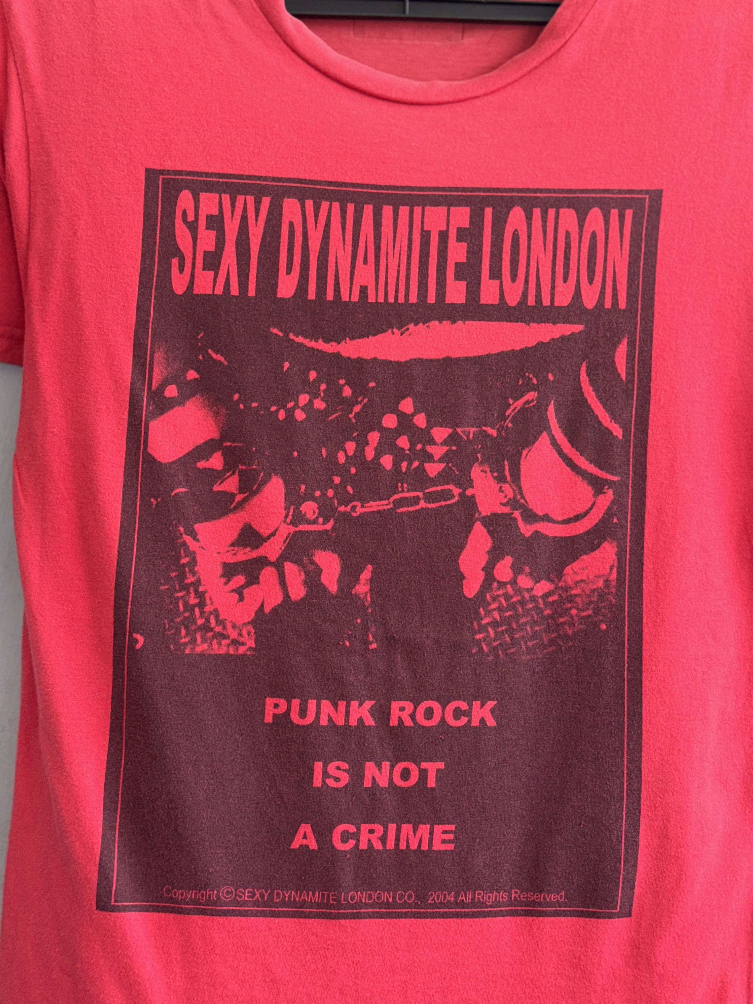 Seditionaries SEXY DYNAMITE LONDON Vintage T-Shirt Size US XS / EU 42 / 0 - 2 Thumbnail