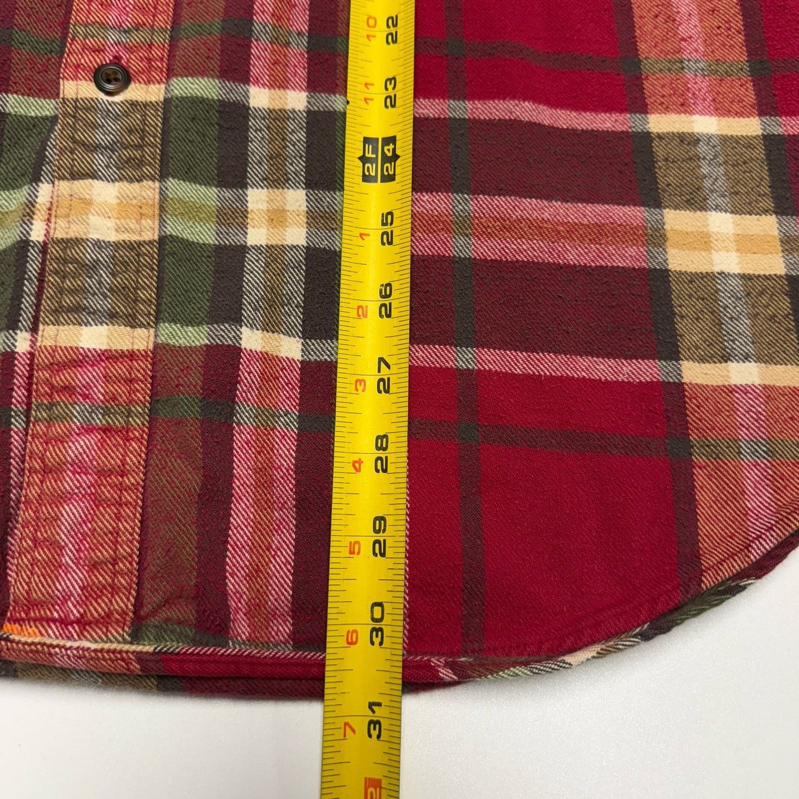 J.Crew J Crew Flannel Shirt Mens XL Red 25x30.5 Long Sleeve Plaid Size US XL / EU 56 / 4 - 10 Thumbnail