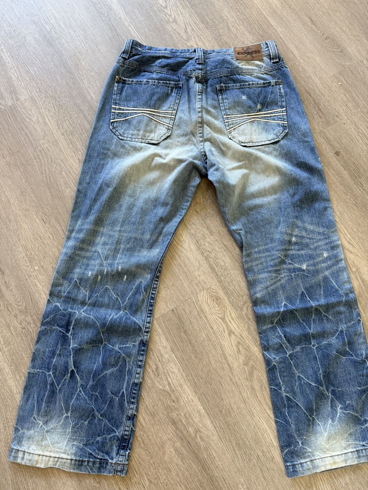 Brooklyn Xpress Streetwear Vintage Y2K Brooklyn Xpress Jeans Size US 36 / EU 52 - 8 Thumbnail