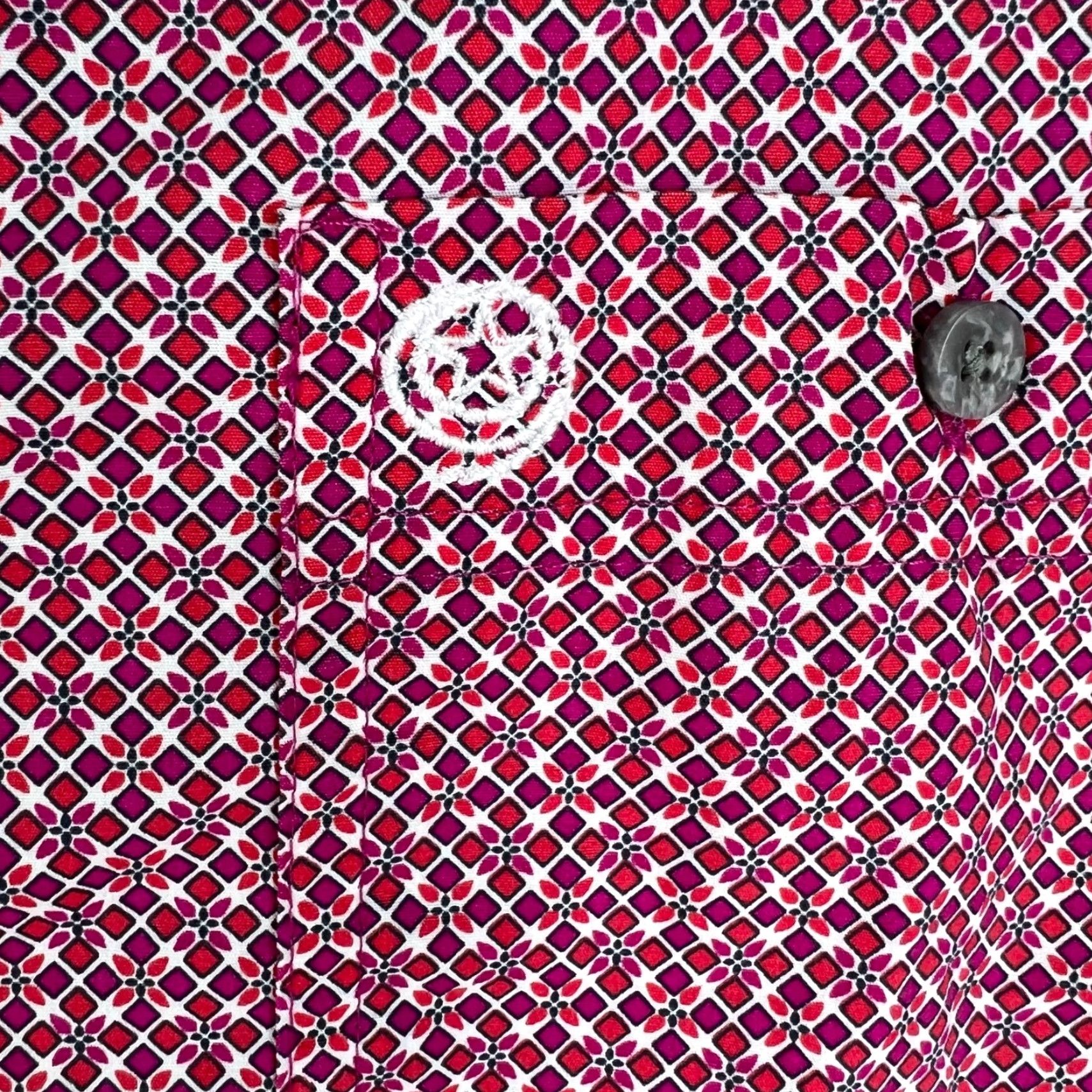 Wrangler VINTAGE Wrangler George Strait Shirt Mens Size XXL Red Geometric Western Long Sleeve Button-Up Size US XXL / EU 58 / 5 - 2 Thumbnail