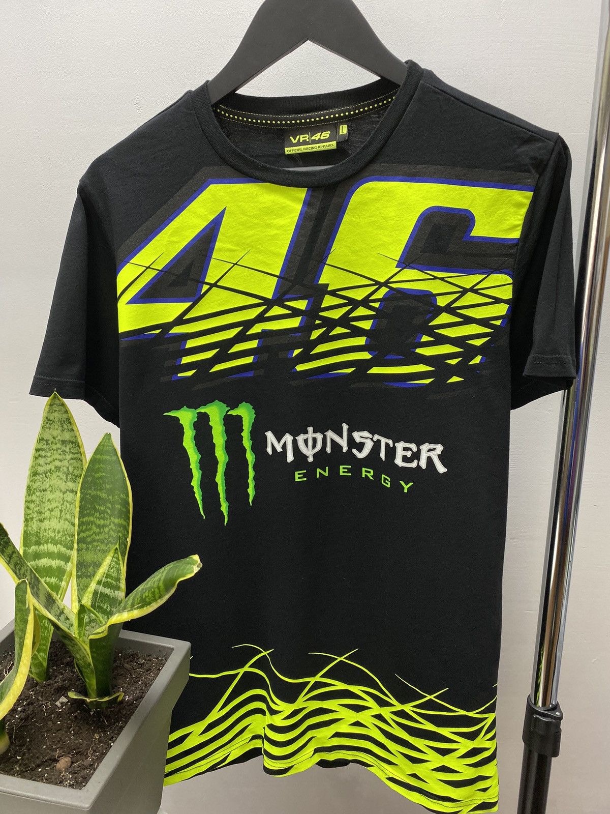 Red Bull Monster Energy T Shirt Valentino Rossi Size US L / EU 52-54 / 3 - 7 Thumbnail