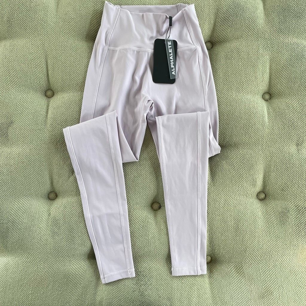 Other NWT Alphalete Kinetic Pulse Dusty Lilac Lavender Leggings $7 Size 26" / US 2 / IT 38 - 2 Thumbnail