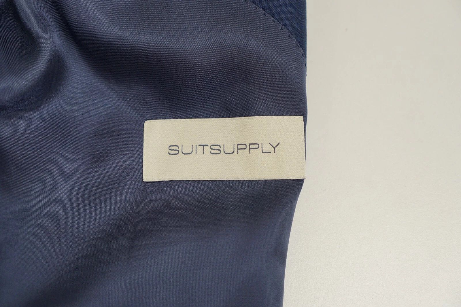 Suitsupply Men Suitsupply Blazer La Spalla Blue Wool Ethomas UK/US48 Size 48R - 5 Thumbnail