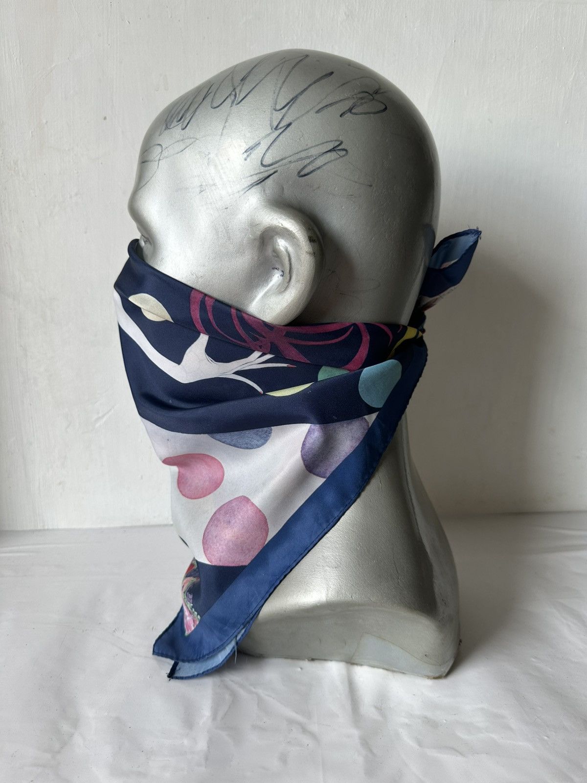 Vintage Masakane Yonekura Naked Mermaid Handkerchief/ Neckerchief Size ONE SIZE - 9 Thumbnail