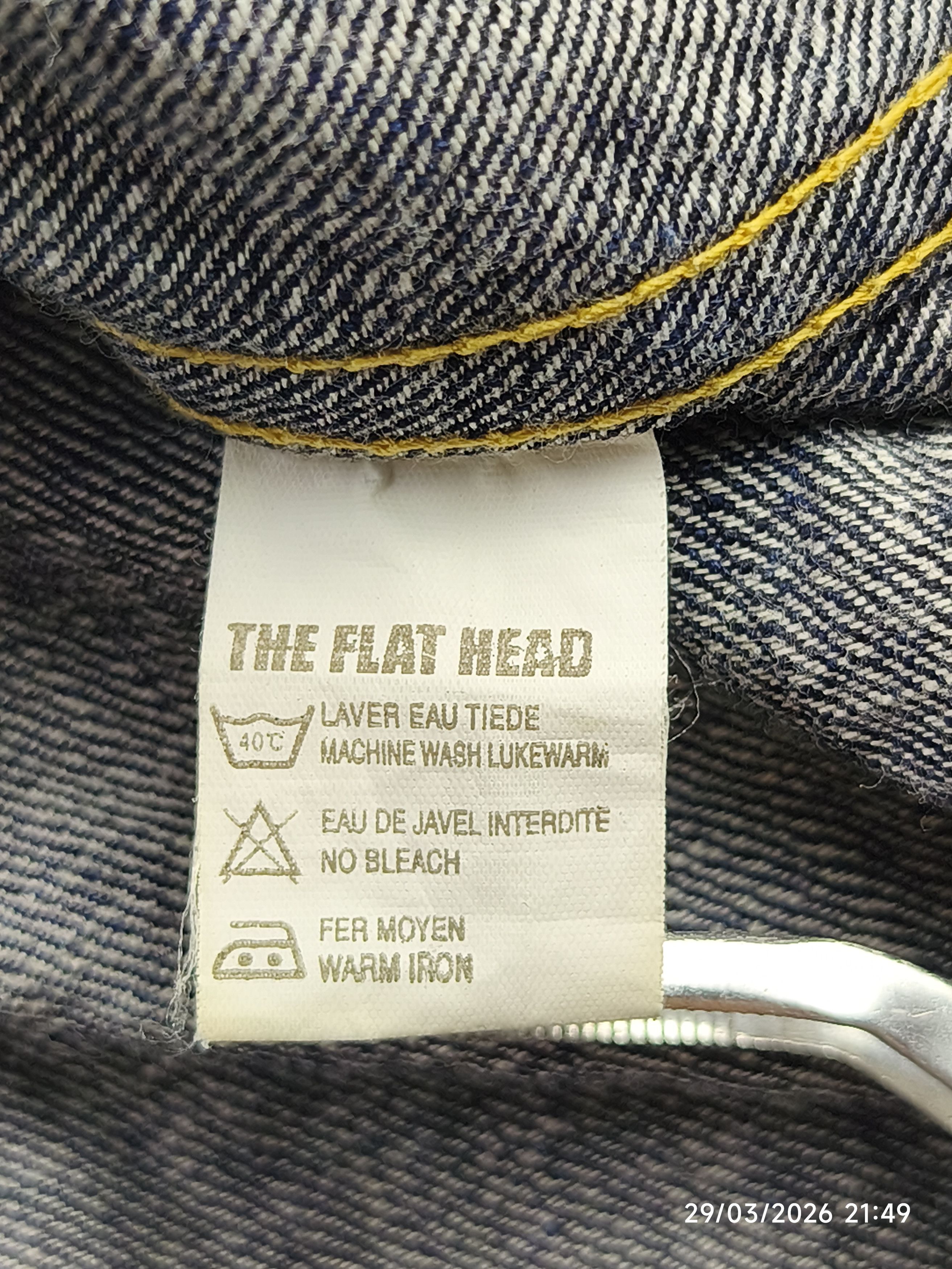 The Flat Head The flat head 7002W sawtooth western denim shirt 12oz Size US S / EU 44-46 / 1 - 8 Thumbnail