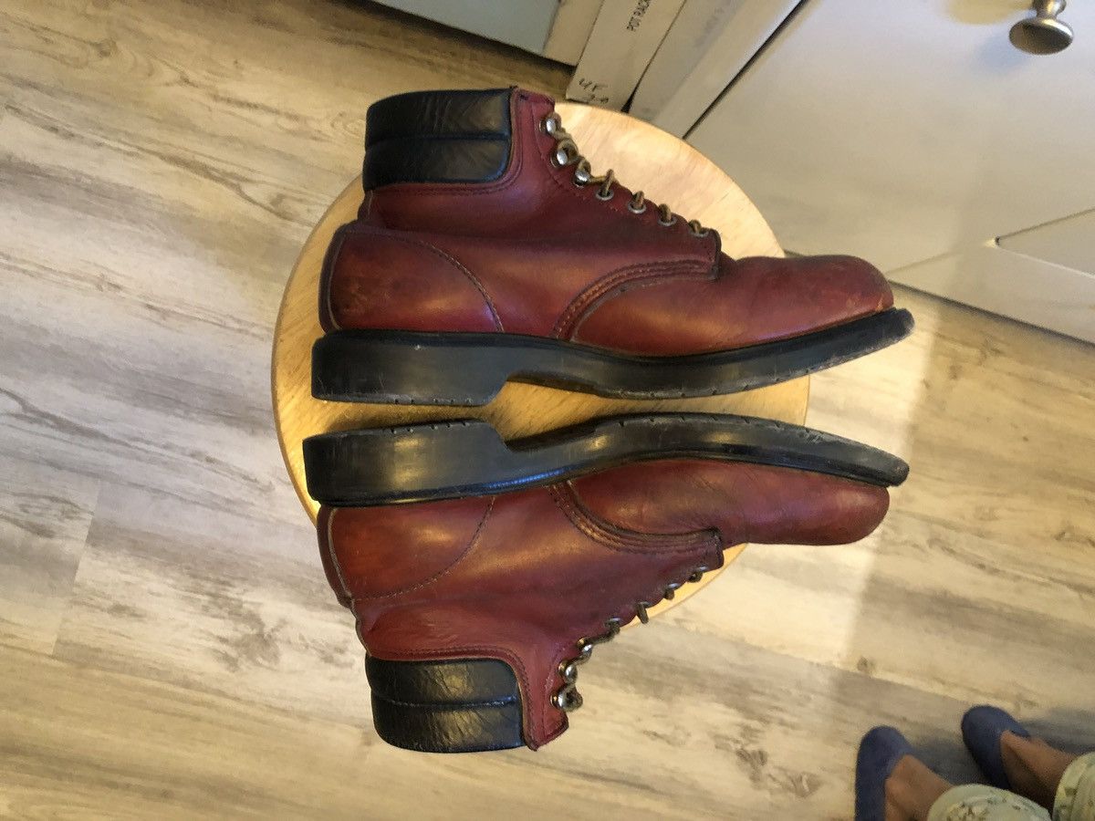 Red Wing Red wings leather work boots steel toe Size US 9.5 / EU 42-43 - 5 Thumbnail