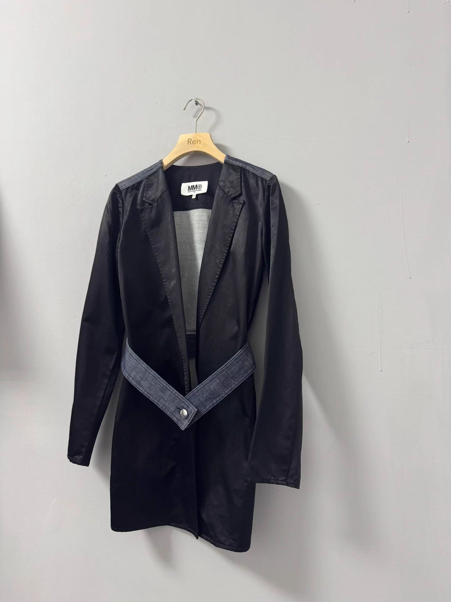 Maison Margiela MM6 Maison Margiela Two-Piece Nylon and Denim Jacket Size S / US 4 / IT 40 - 2 Thumbnail