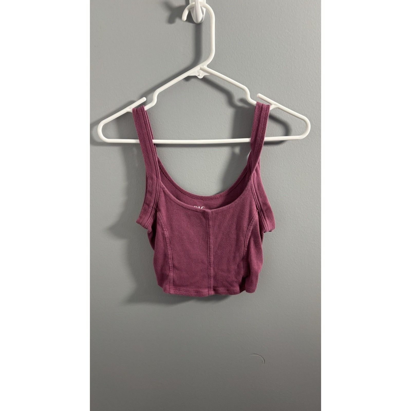 Pacsun Pacsun Maroon Crop Top Size M / US 6-8 / IT 42-44 - 1 Thumbnail