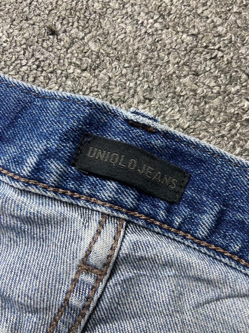Uniqlo Uniqlo Slim Fit Straight Style Denim Jeans (175) Size US 33 - 5 Thumbnail