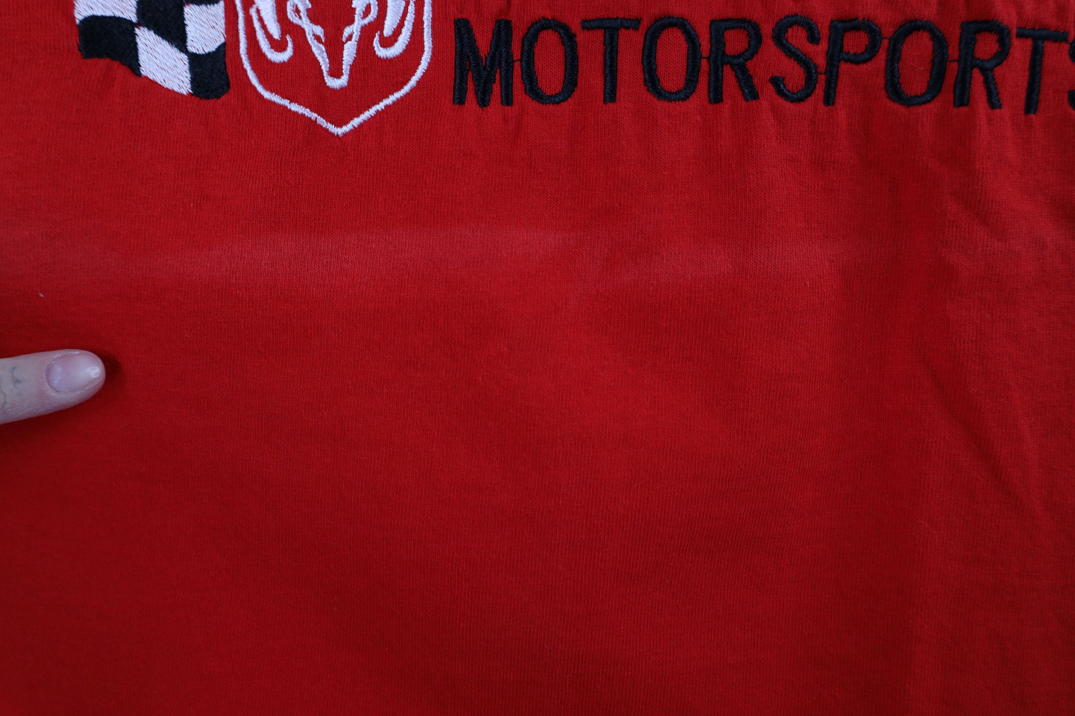 Vintage Vintage NASCAR Spell Dodge Motorsports Racing T-Shirt Red Size US L / EU 52-54 / 3 - 6 Thumbnail