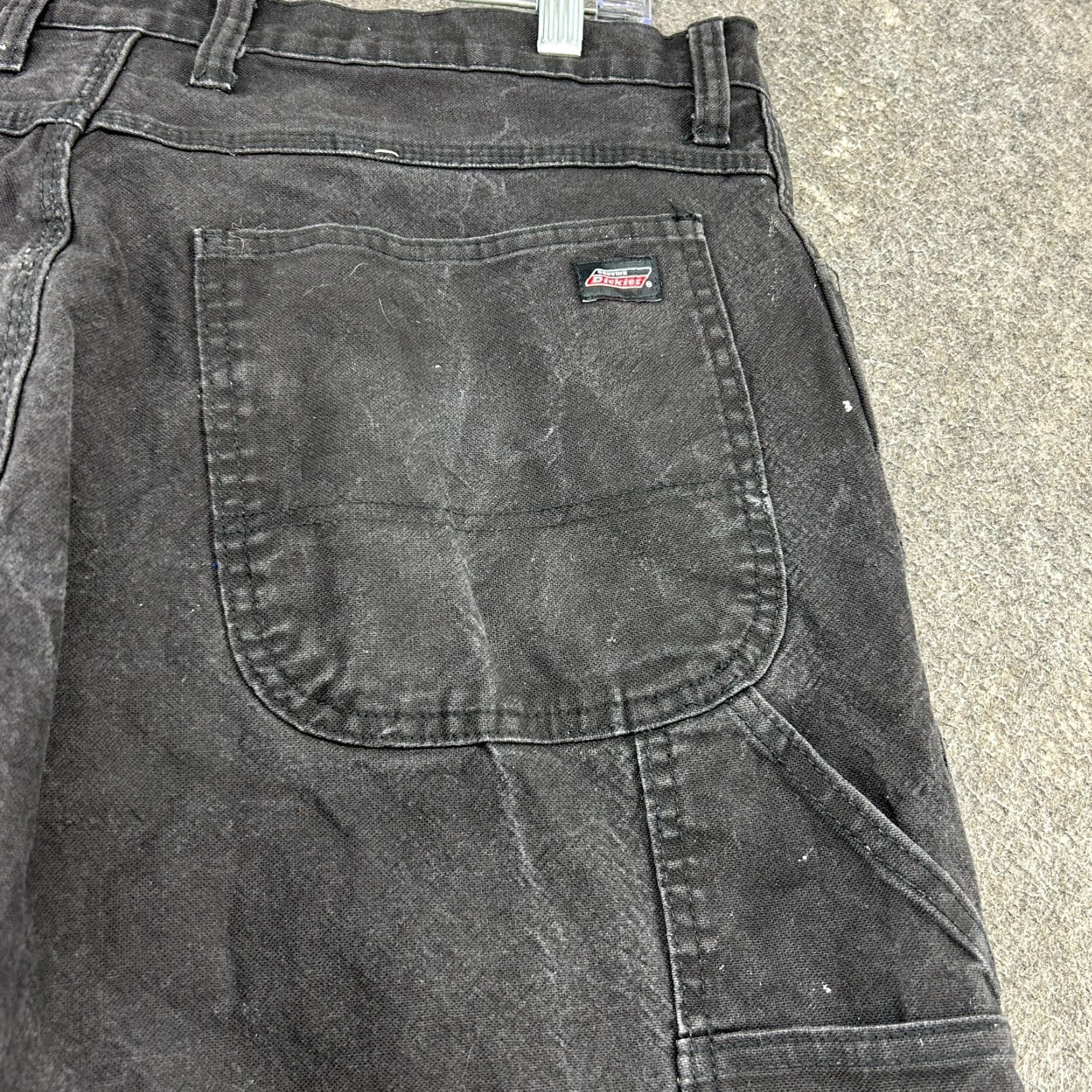 Dickies Dickies Pants Mens 34x30 Black Carpenter Straight Relaxed Canvas Workwear 874 Vintage No Size US 34 / EU 50 - 2 Thumbnail
